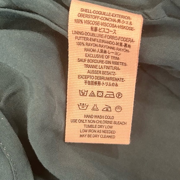 FREE PEOPLE Fit n Flare Tie Neck Boho Dress - Picture 8 of 9